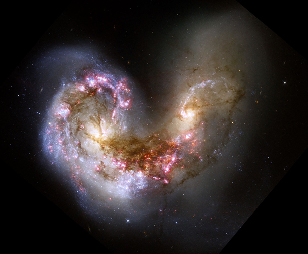 Antennae Galaxies Heart