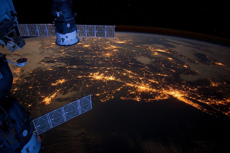 Satellite US Atlantic Coast