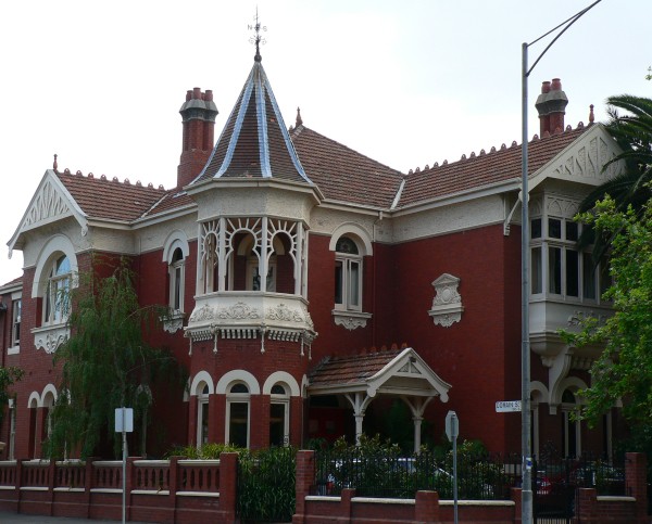 Federation Style Mansion In Domain Street South Yarra Victoria Australia