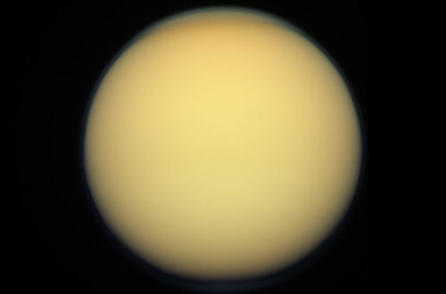 Titan Moon Of Saturn