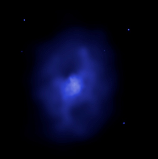 Galaxy Cluster MS0735 X Ray
