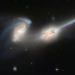 NGC 4676 Colliding Galaxies
