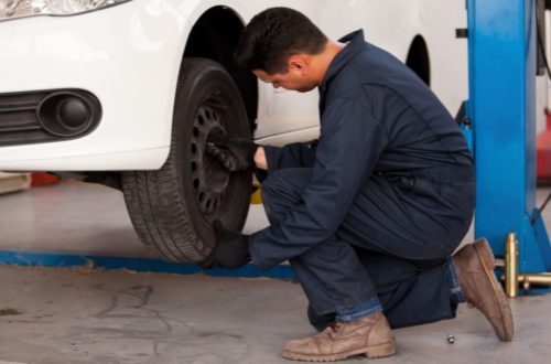 Rotating Tires Vehicle
