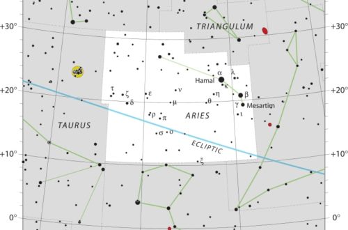 Aries Constellation Map IAU