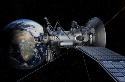 Satellite Space Exploration Earth