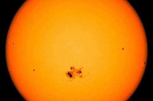 Enormous Sunspot NASA SDO