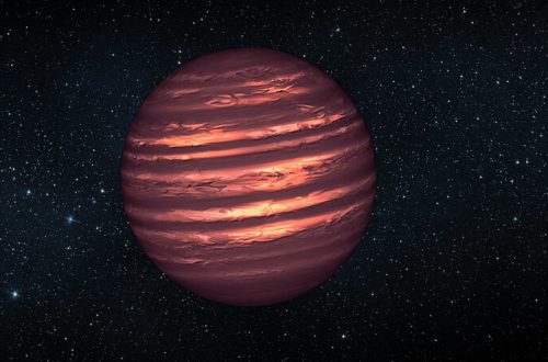 Brown Dwarf With Turbulent Atmosphere