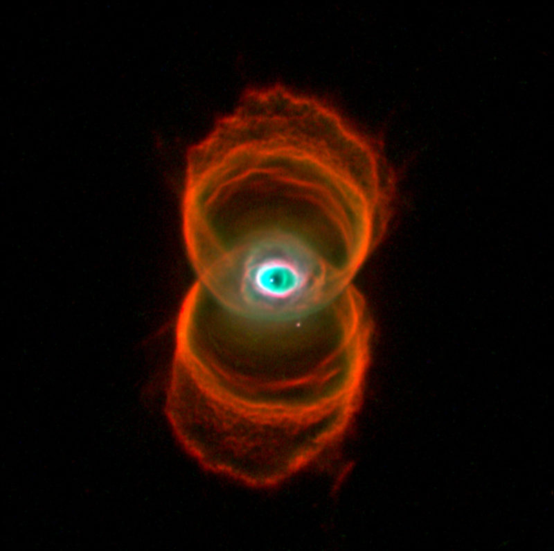 MyCn18 Engraved Hourglass Nebula