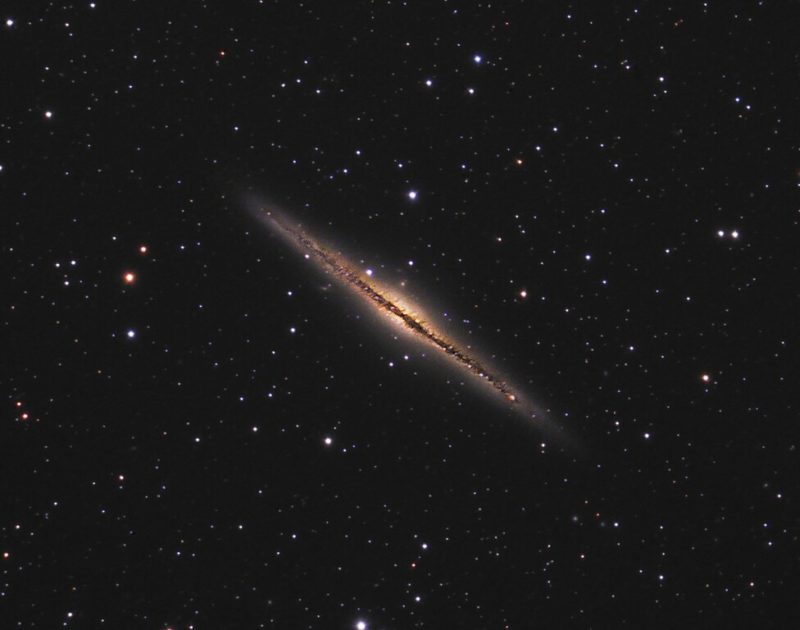 NGC 891 Silver Sliver Galaxy