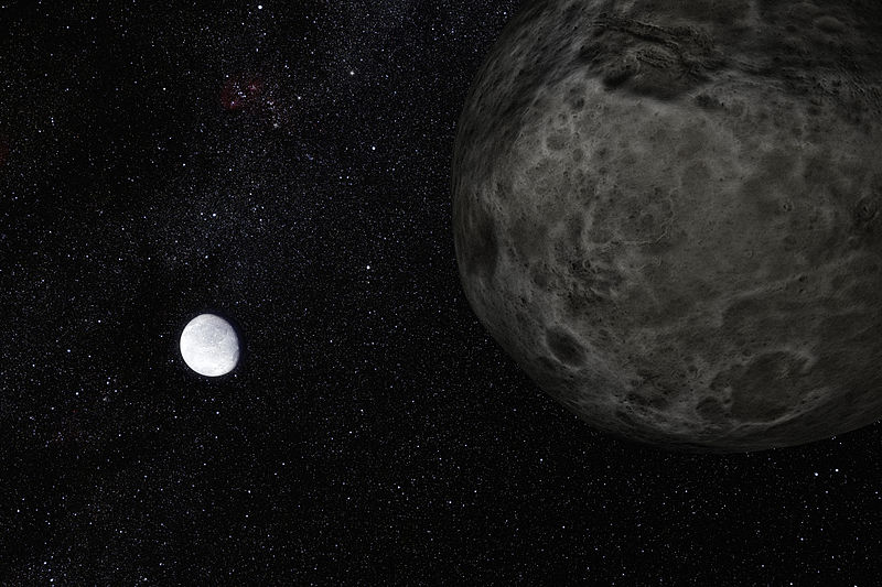 Dwarf Planet Eris Moon Dysnomia
