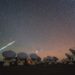 Fireball Meteor Over ALMA