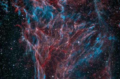 Pickering's Triangle in the Veil Nebula