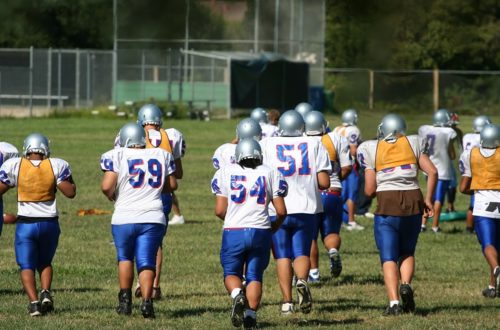 Portable PA System For Football Practice