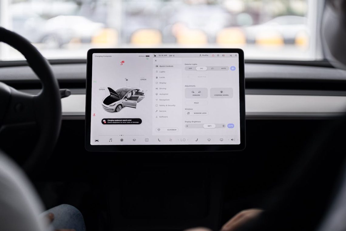 Touchscreens In Cars