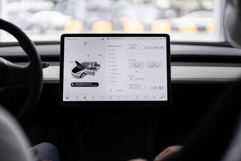 Touchscreens In Cars