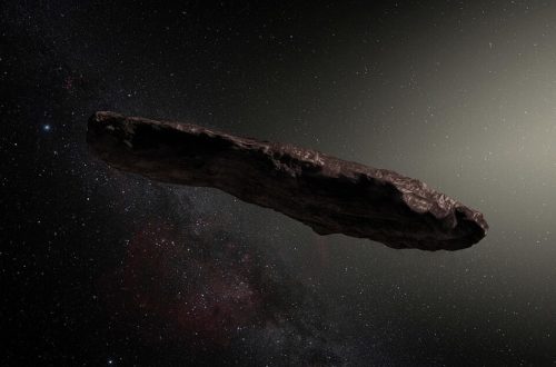 Oumuamua Artist Impression