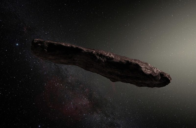 Oumuamua Artist Impression