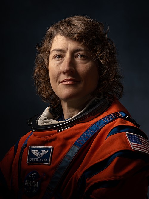 NASA Astronaut Christina Koch Artemis II Mission Specialist