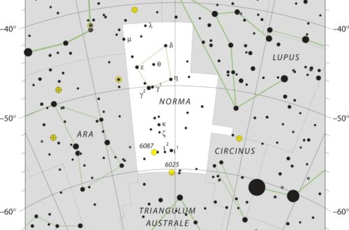 Norma Constellation Map IAU