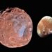 Phobos And Deimos Moons Of Mars