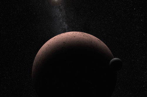 Dwarf Planet Makemake With Moon