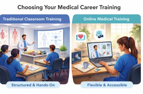 Traditional Classroom Training Vs Online Medical Career Training