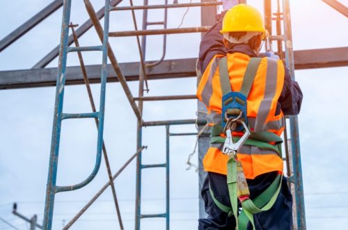 Fall Protection On A Construction Site