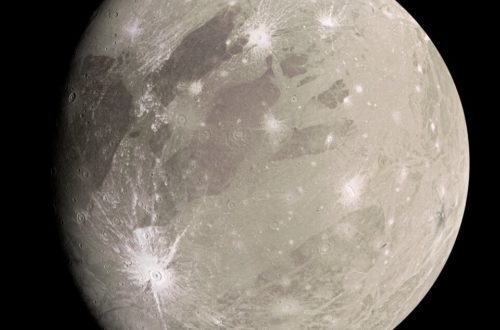 Ganymede Moon Of Jupiter Juno Spacecraft