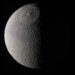 Tethys Moon Of Saturn By Cassini Orbiter