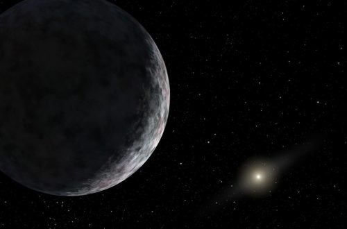 Artist Impression Dwarf Planet Eris