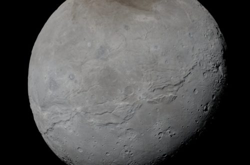 Charon Moon Of Pluto By New Horizons