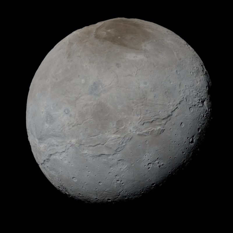 Charon Moon Of Pluto By New Horizons