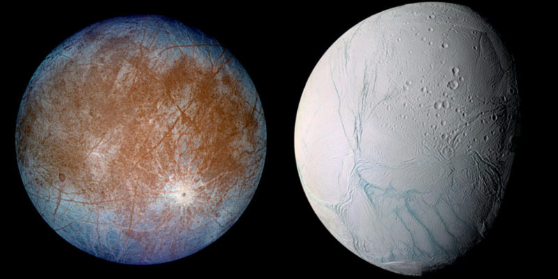 Europa Vs Enceladus NASA