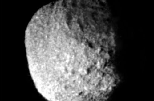 Proteus Moon Of Neptune By Voyager 2