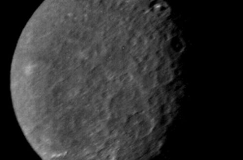 Umbriel Moon Of Uranus By Voyager 2