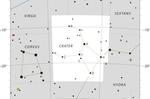 Crater Constellation Map Iau