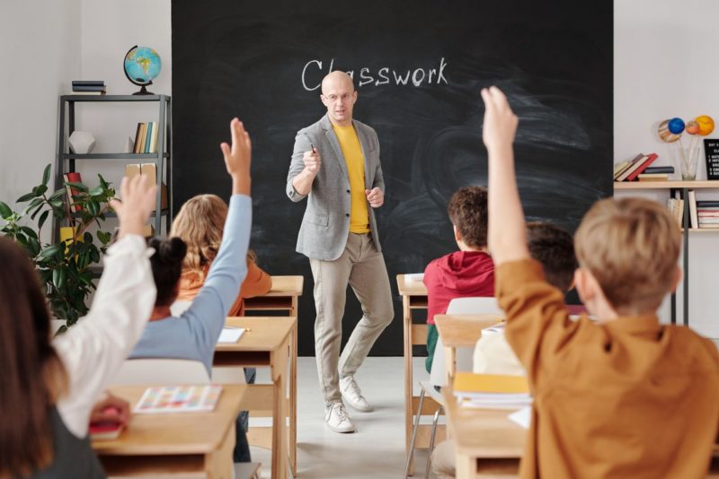 Teacher Asking Open-Ended Questions Teacher Asking Open-Ended Questions